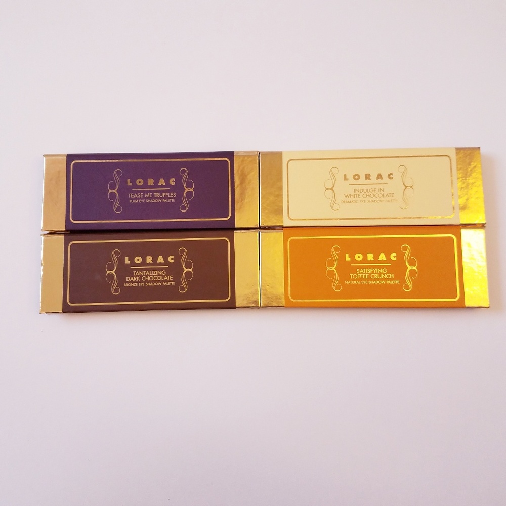 ***Lorac LE chocolate eyeshadow set